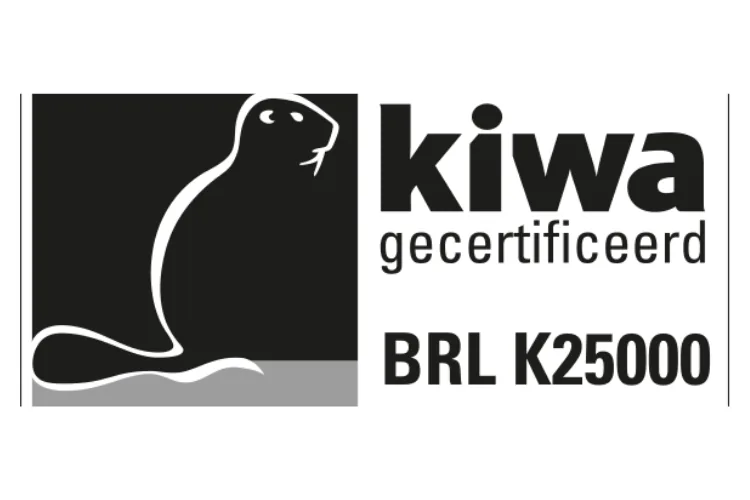 Kiwa gecertificeerd BRL K25000